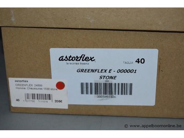 Paar herenschoenen astorflex maat 40 - afbeelding 4 van  4