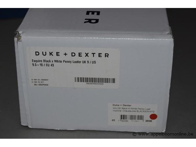 Paar herenschoenen duke + dexter maat 43 - afbeelding 4 van  4