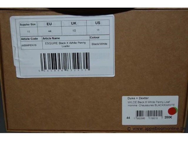 Paar herenschoenen duke + dexter maat 44 - afbeelding 4 van  4