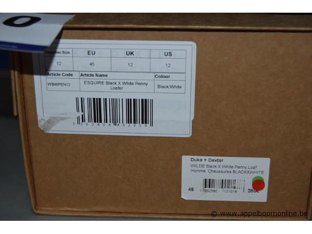 Paar herenschoenen duke + dexter maat 45 - afbeelding 4 van  4