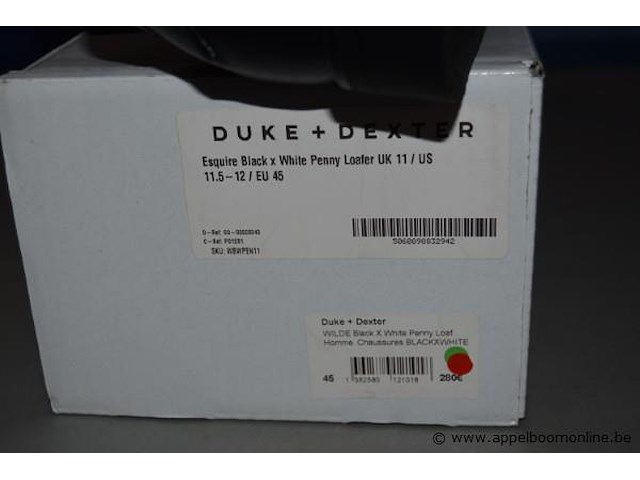Paar herenschoenen duke + dexter maat 45 - afbeelding 4 van  4