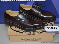 Paar herenschoenen solovair maat 45 - afbeelding 1 van  4