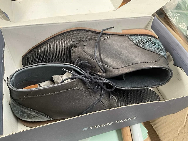 Paar herenschoenen terre bleue - afbeelding 1 van  9