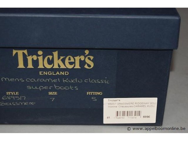 Paar herenschoenen trickers maat 41 - afbeelding 4 van  4