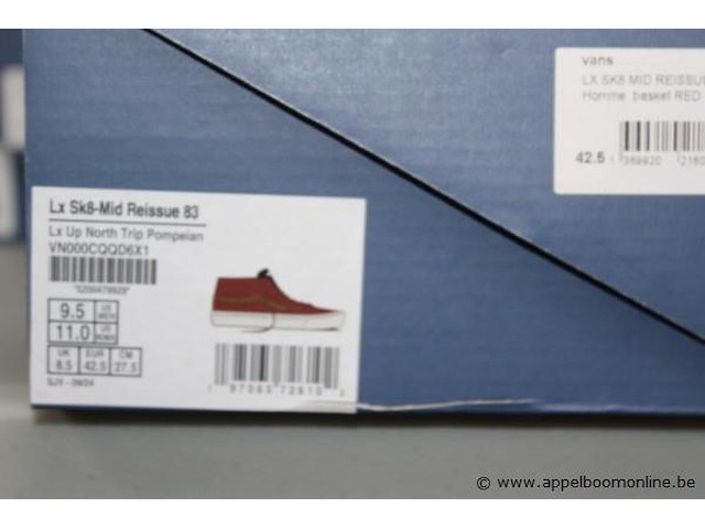 Paar herenschoenen vans, maat 42,5 - afbeelding 2 van  2