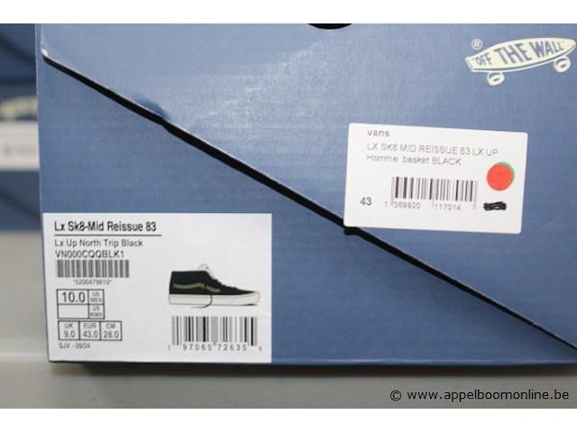 Paar herenschoenen vans, maat 43 - afbeelding 2 van  2