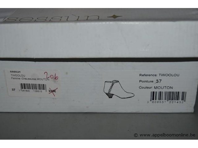 Paar vrouwenlaarsjes twoolou maat 37 - afbeelding 4 van  4