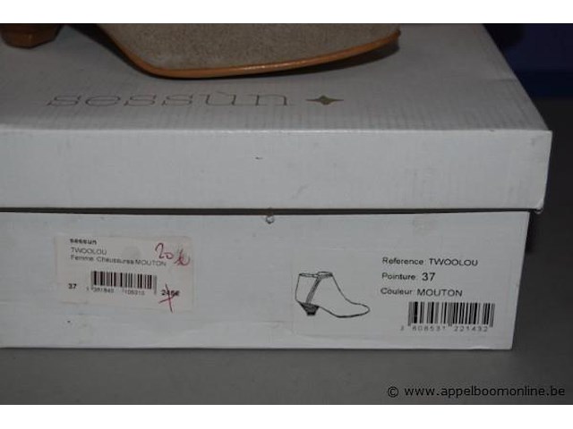 Paar vrouwenlaarsjes twoolou maat 37 - afbeelding 3 van  4