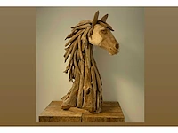 Paardenkop / horse head h100cm - afbeelding 1 van  2