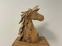 Paardenkop / horse head h45cm - afbeelding 1 van  2