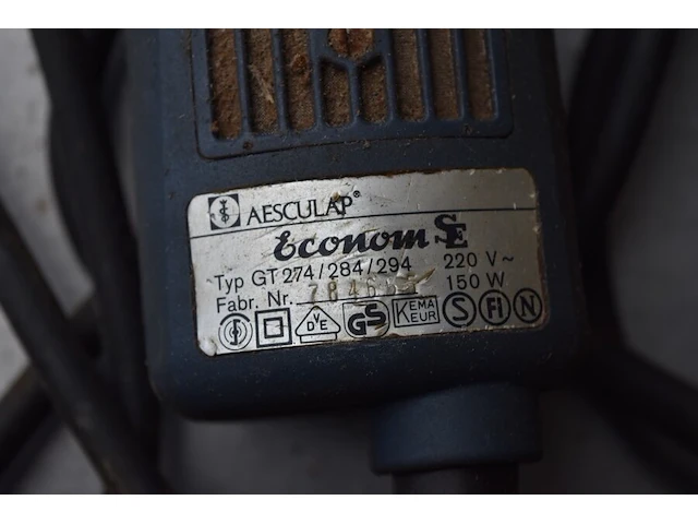Paardentondeuse aesculap econom - afbeelding 4 van  5