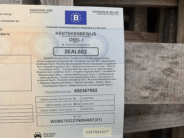 Paardenvrachtwagen mercedes-benz, 2000 - afbeelding 25 van  37