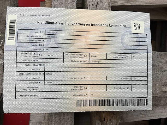 Paardenvrachtwagen mercedes-benz, 2000 - afbeelding 26 van  37