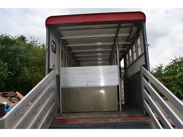 Paardenvrachtwagen voor 6 paarden scania, ch.nr. xlepm4x2a04308217, bj. 01-08-1991 - afbeelding 3 van  47