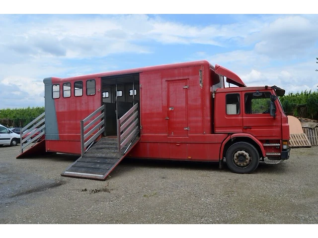 Paardenvrachtwagen voor 6 paarden scania, ch.nr. xlepm4x2a04308217, bj. 01-08-1991 - afbeelding 4 van  47