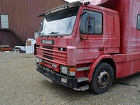 Paardenvrachtwagen voor 6 paarden scania, ch.nr. xlepm4x2a04308217, bj. 01-08-1991 - afbeelding 12 van  47