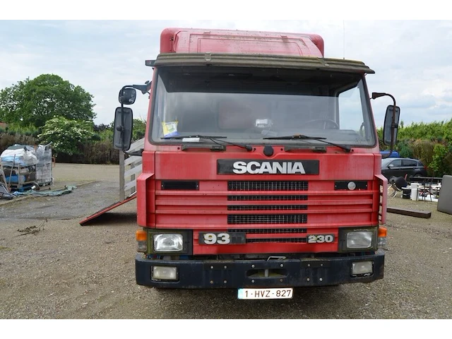 Paardenvrachtwagen voor 6 paarden scania, ch.nr. xlepm4x2a04308217, bj. 01-08-1991 - afbeelding 23 van  47