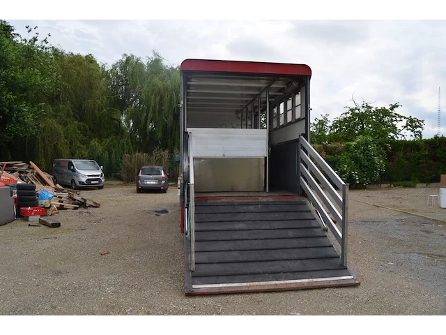 Paardenvrachtwagen voor 6 paarden scania, ch.nr. xlepm4x2a04308217, bj. 01-08-1991 - afbeelding 38 van  47