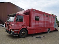 Paardenvrachtwagen voor 6 paarden scania, ch.nr. xlepm4x2a04308217, bj. 01-08-1991 - afbeelding 41 van  47
