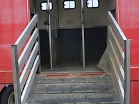 Paardenvrachtwagen voor 6 paarden scania, ch.nr. xlepm4x2a04308217, bj. 01-08-1991 - afbeelding 45 van  47