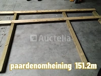 Paardeweide omheining 151,2 meter - afbeelding 1 van  1