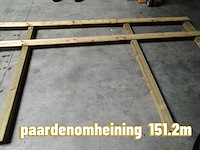 Paardeweide omheining 151,2 meter - afbeelding 1 van  1