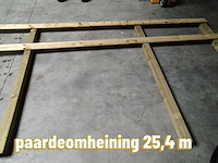 Paardeweide omheining 25,2 meter - afbeelding 1 van  1
