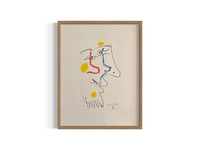 Pablo picasso - le goût du bonheur 1970 - afbeelding 1 van  1