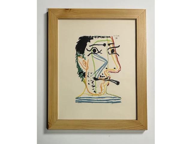 Pablo picasso - le goût du bonheur 1970 - afbeelding 1 van  1