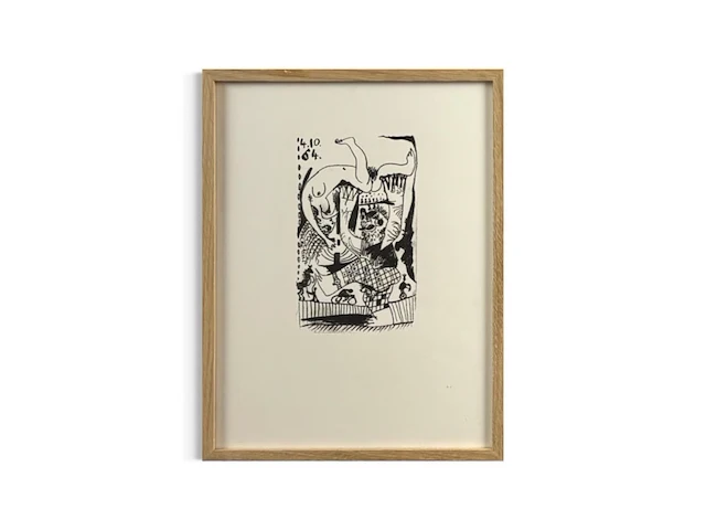 Pablo picasso - le goût du bonheur 1970 - afbeelding 1 van  1