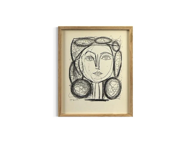 Pablo picasso - lithografie - afbeelding 1 van  1