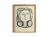 Pablo picasso - lithografie - afbeelding 1 van  1