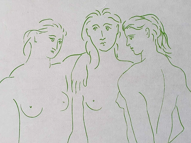 Pablo picasso (1881-1973), de drie gratiën, 1692 - afbeelding 5 van  8