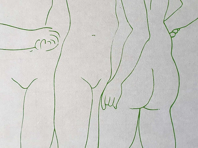 Pablo picasso (1881-1973), de drie gratiën, 1692 - afbeelding 6 van  8