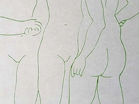 Pablo picasso (1881-1973), de drie gratiën, 1692 - afbeelding 6 van  8
