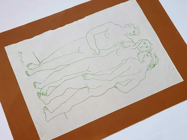 Pablo picasso (1881-1973), de drie gratiën, 1692 - afbeelding 7 van  8