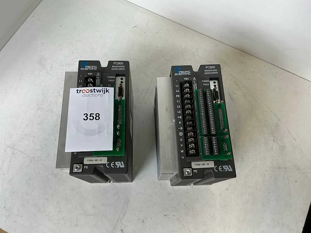 Pacific scientific pc800 servi drive (2x) - afbeelding 2 van  6