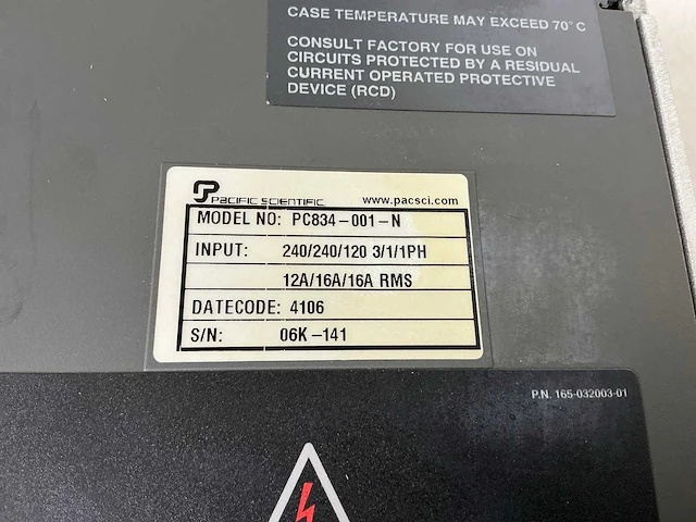Pacific scientific pc800 servi drive (2x) - afbeelding 5 van  6