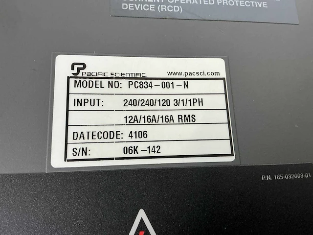 Pacific scientific pc800 servi drive (2x) - afbeelding 6 van  6