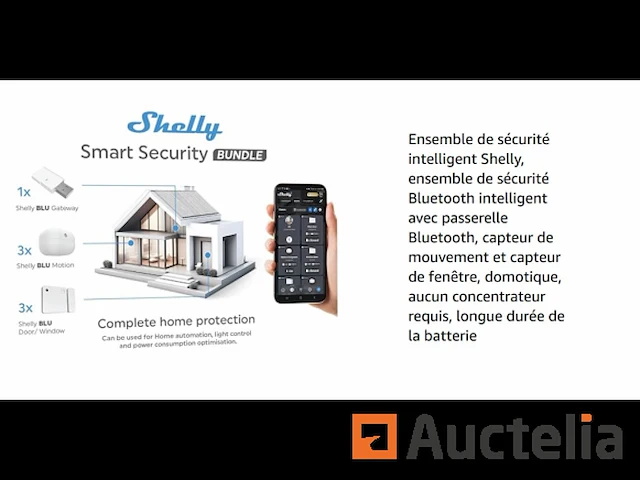 Pack de sécurité intelligent shelly smart security bundle - afbeelding 1 van  2