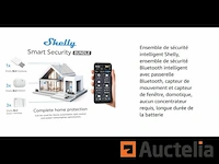 Pack de sécurité intelligent shelly smart security bundle