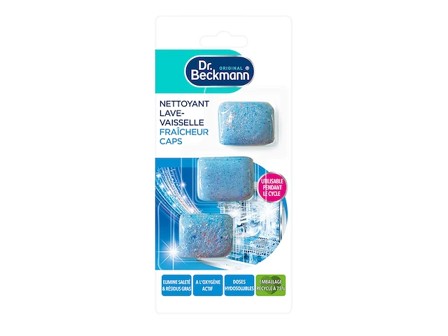Pack v 12 vaatwas-reiniger capsules - afbeelding 1 van  1