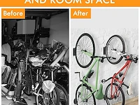 Pack v 2 fietshouders wand - afbeelding 6 van  6