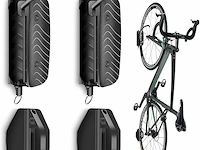 Pack v 2 fietshouders wand - afbeelding 1 van  5