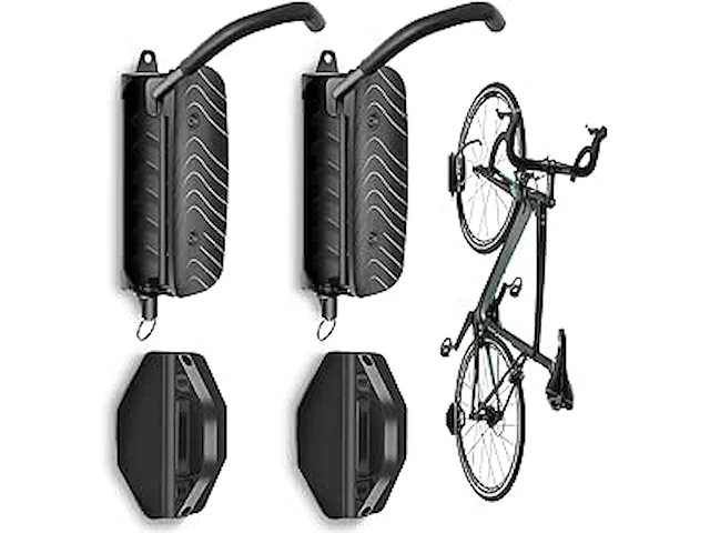 Pack v 2 fietswandhouders - afbeelding 2 van  6