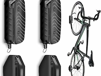 Pack v 2 fietswandhouders - afbeelding 1 van  5