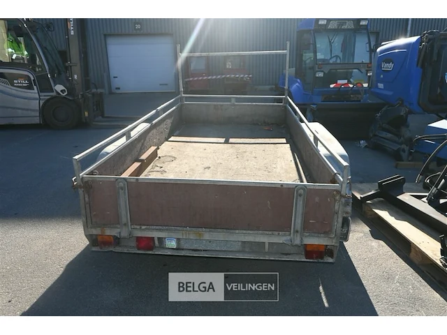 Packo dubbelassige aanhangwagen - afbeelding 2 van  15