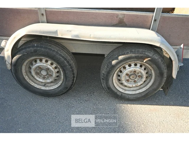 Packo dubbelassige aanhangwagen - afbeelding 4 van  15