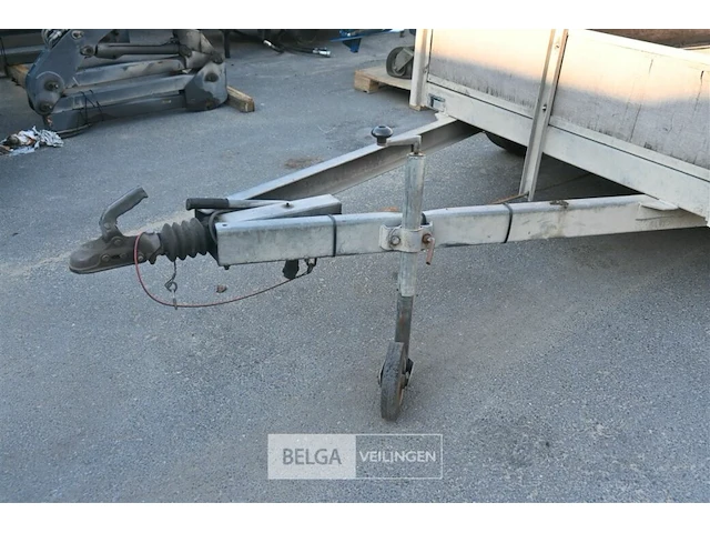 Packo dubbelassige aanhangwagen - afbeelding 5 van  15