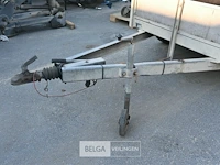Packo dubbelassige aanhangwagen - afbeelding 5 van  15